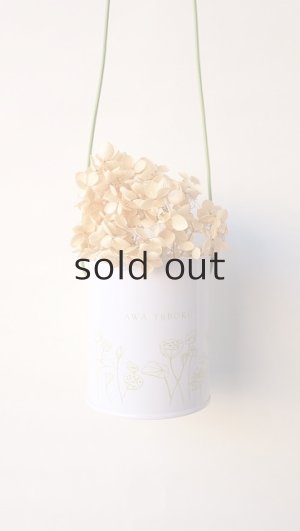 画像4: プラントハンガー・オリジナルスチール丸缶（穴開きタイプ）＋多肉植物・乙女心