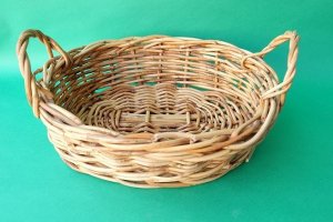 画像6: ガーデンオブジェ・籐バスケット