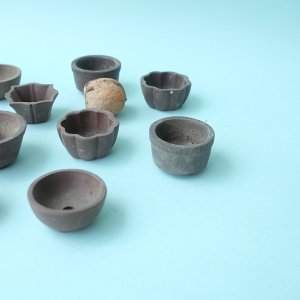 画像3: ミニ素焼き鉢1.5寸・バラ（USED）