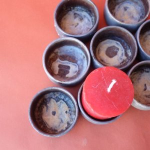 画像6: アルミ製キャンドルスタンド（USED）