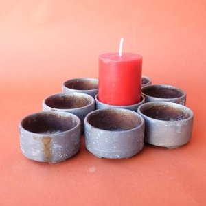 画像7: アルミ製キャンドルスタンド（USED）