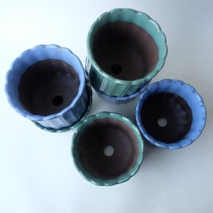 画像3: 塗り鉢（多肉寄せ植え用）