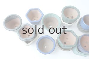 画像2: 塗り鉢・小（バラ・ USED）