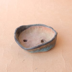 画像1: ハンドメイドミニ塗り鉢（USED）
