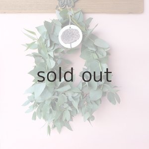 画像1: Dry plants for decor ユーカリブルーガムリース