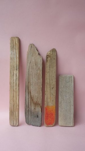 画像1: 板流木セット