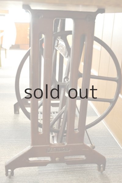 画像3: 足踏みミシンテーブル（FASHION・職業用） (3)