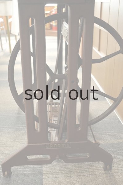 画像3: 足踏みミシンテーブル（JANOME・職業用） (3)