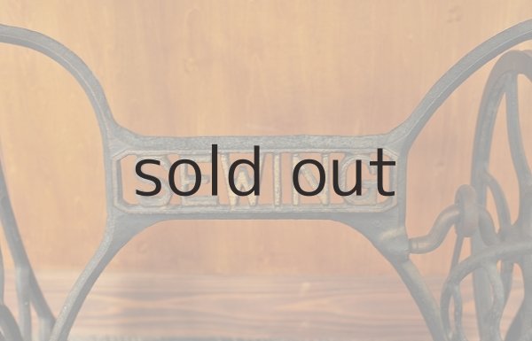 画像2: 足踏みミシンテーブル（SEWING） (2)