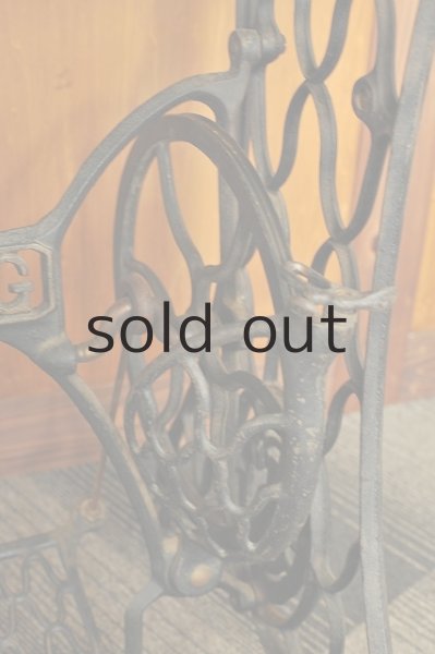 画像3: 足踏みミシンテーブル（SEWING） (3)