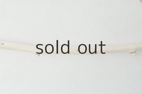 画像2: タオルハンガー(ヌメ皮・ピンク） (2)