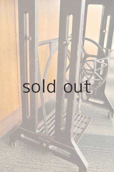 画像2: 足踏みミシンテーブル（DIAMOND） (2)