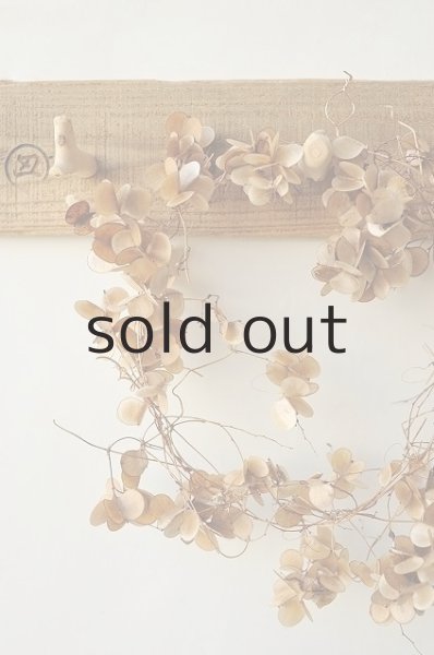 画像2: Dry plants for decor ゴールドリーフリース (2)