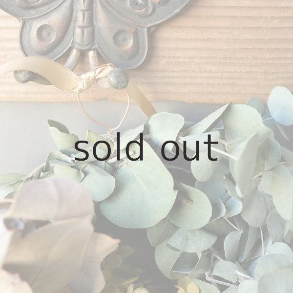 画像2: Dry plants for decor ユーカリリース(銀丸葉+テトラゴナシルバー+ドライアジサイ+蓮の花托) (2)