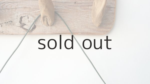 画像2: ストールハンガー（ヌメ皮・グリーン） (2)