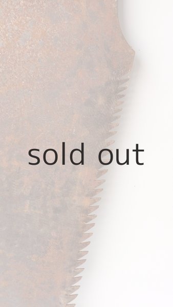 画像3: ガーデンオブジェ・鋸（大） (3)