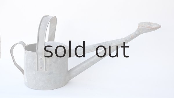 画像2: ガーデンオブジェ・ブリキ如雨露 (2)