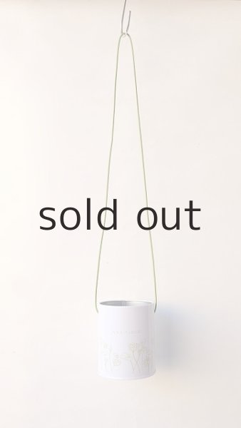 画像3: プラントハンガー・オリジナルスチール丸缶（穴開きタイプ）＋多肉植物・乙女心 (3)