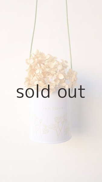 画像4: プラントハンガー・オリジナルスチール丸缶（穴開きタイプ）＋多肉植物・乙女心 (4)