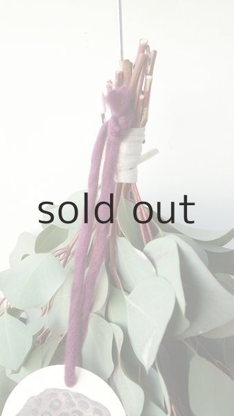 画像2: Dry plants for decor ユーカリポポラスシンプルスワッグ (2)