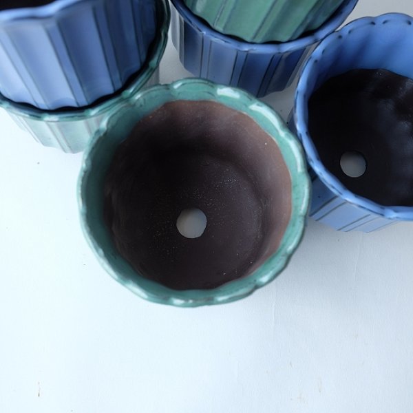 画像4: 塗り鉢（多肉寄せ植え用） (4)