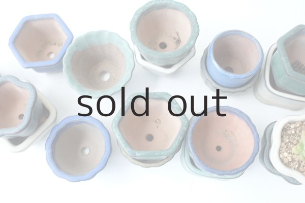 画像4: 塗り鉢・小（バラ・ USED） (4)