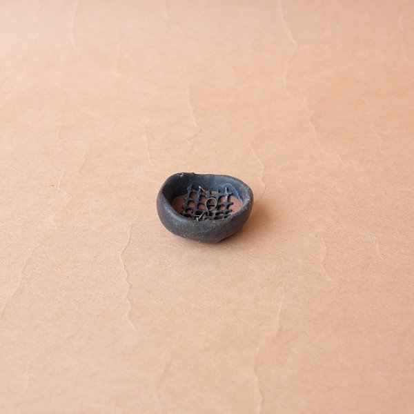 画像3: ハンドメイドミニ塗り鉢（USED） (3)