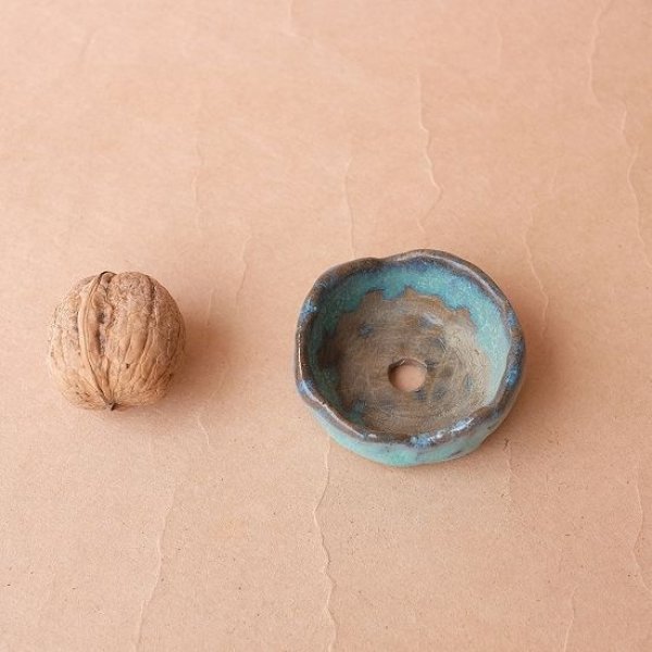 画像2: ハンドメイドミニ塗り鉢（USED） (2)