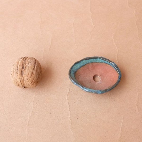 画像2: ハンドメイドミニ塗り鉢（USED） (2)