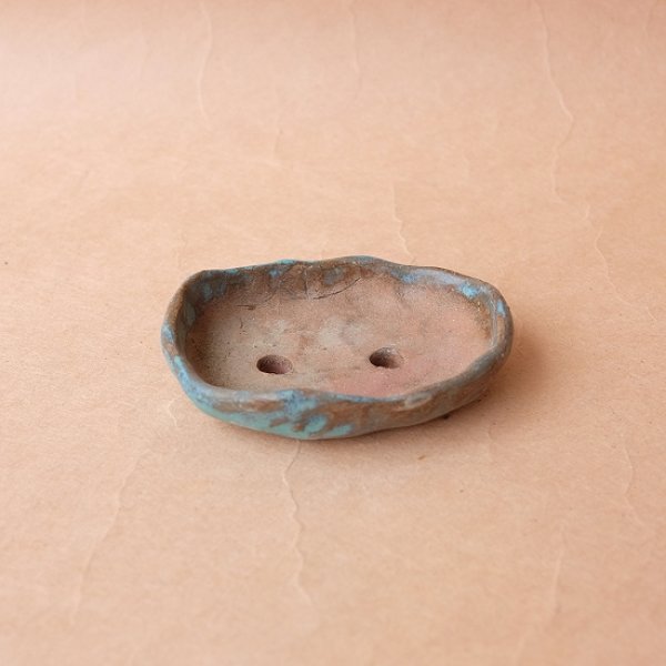 画像1: ハンドメイドミニ塗り鉢（USED） (1)