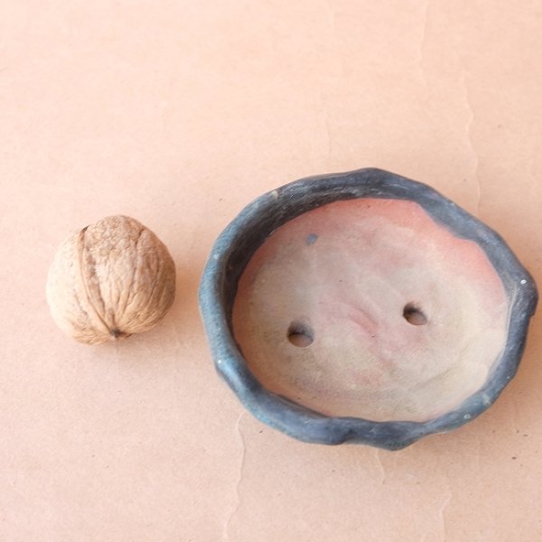 画像2: ハンドメイドミニ塗り鉢(USED) (2)