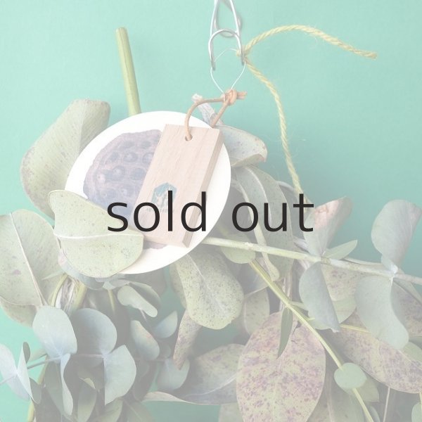 画像2: Dry plants for decor ユーカリ2種シンプルリース (2)