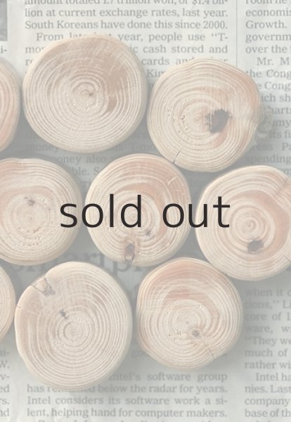 画像2: 流木マグネット( サークル4個セット）（強力磁石2000ガウス使用） (2)