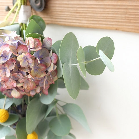 Dry plants for decor ドライアジサイミニブーケ3点UPしました。